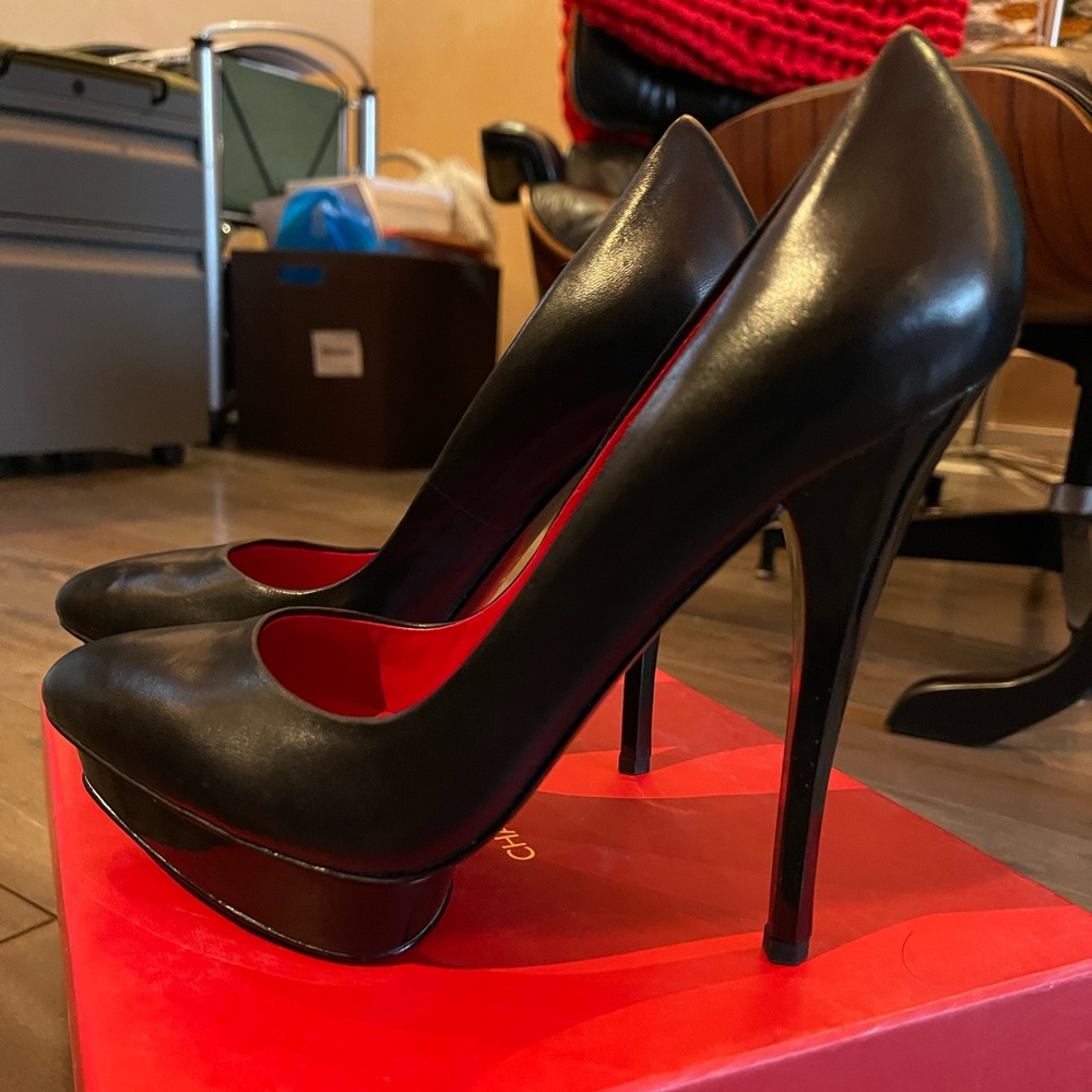 Elegant Black High Heels